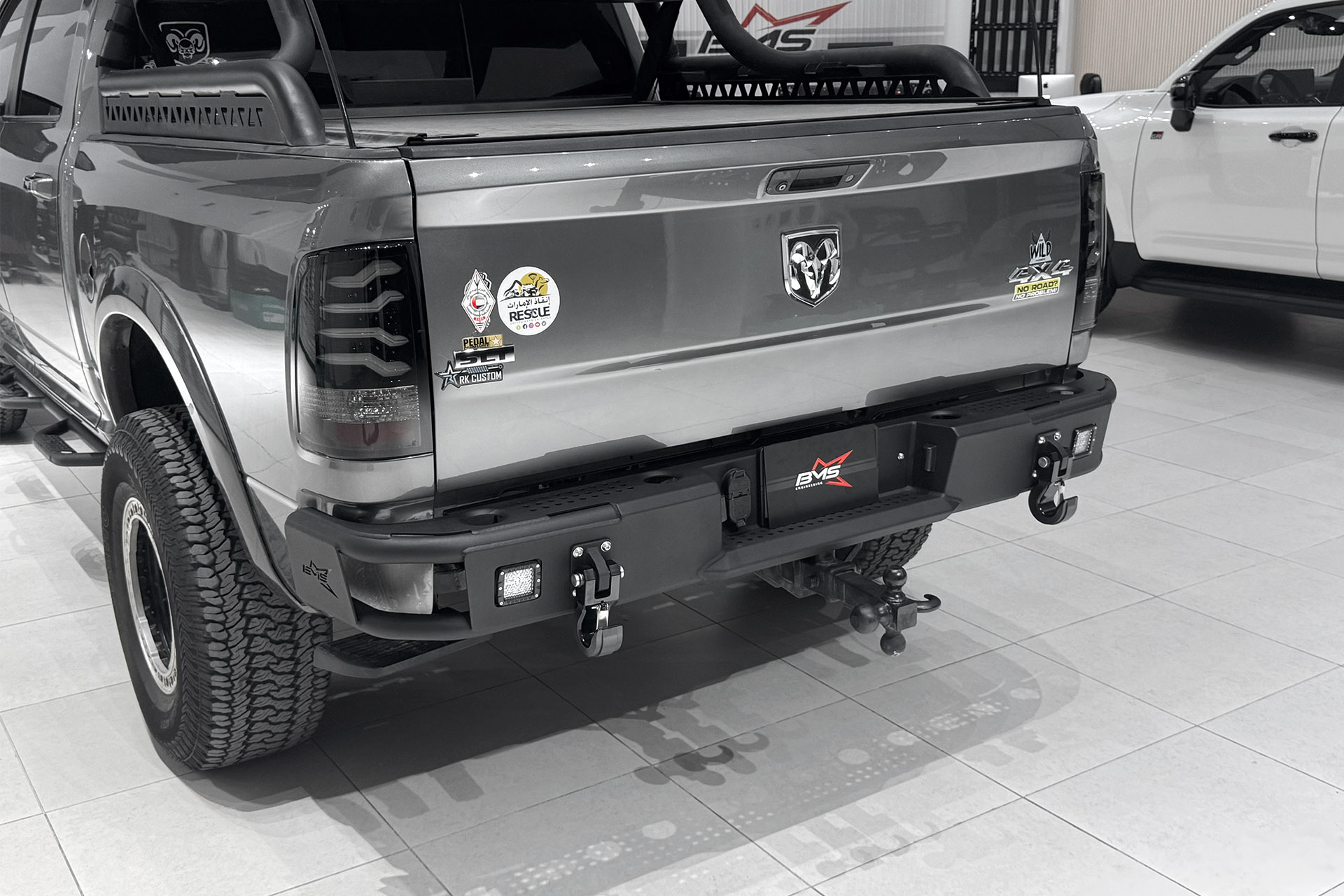 Бампер задний ALFA RAM 1500 IV (DS/DJ) 2009-2017