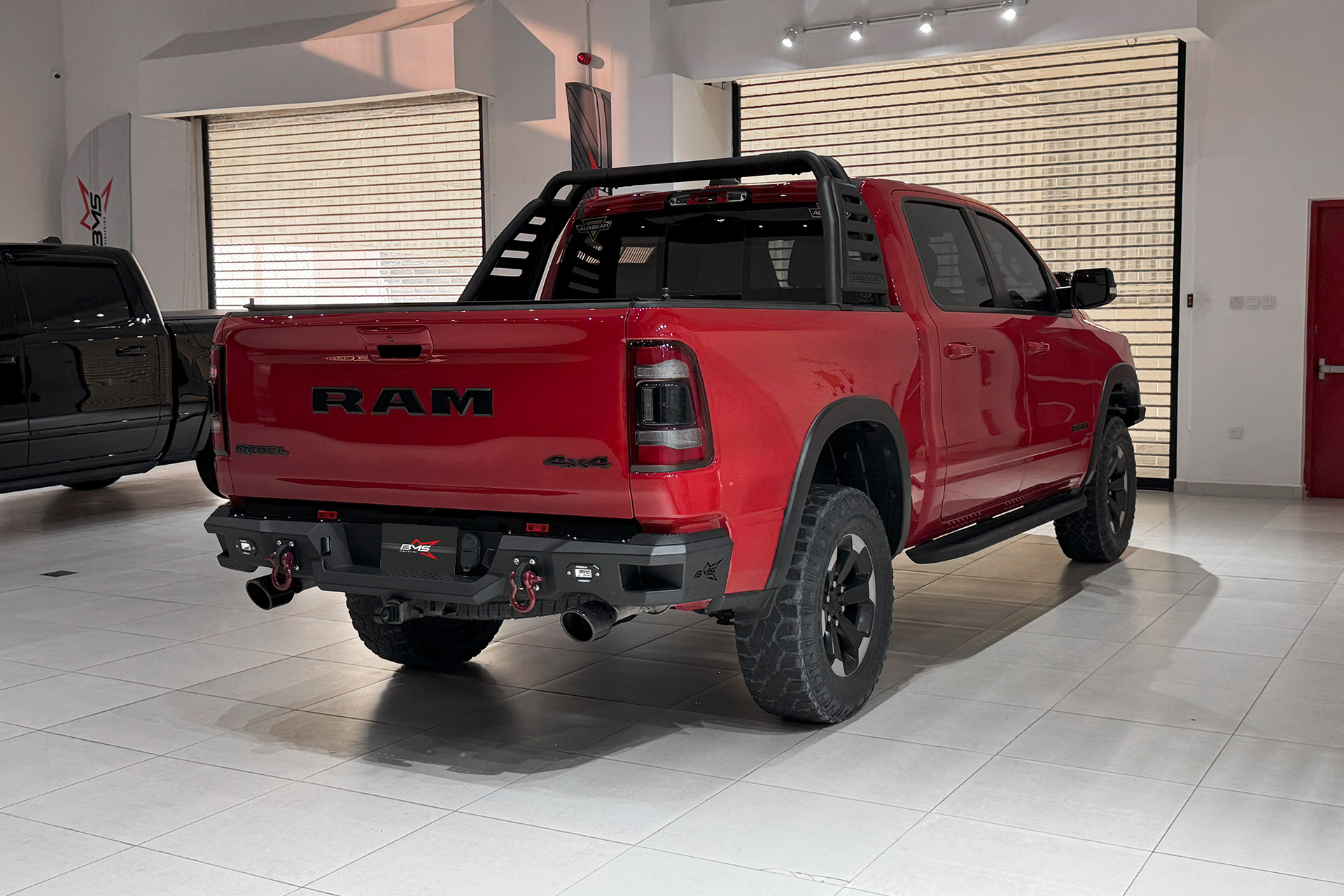 Бампер задний PRO-Line RAM 1500 V/Rebel 2019-2024/TRX 2020-2024