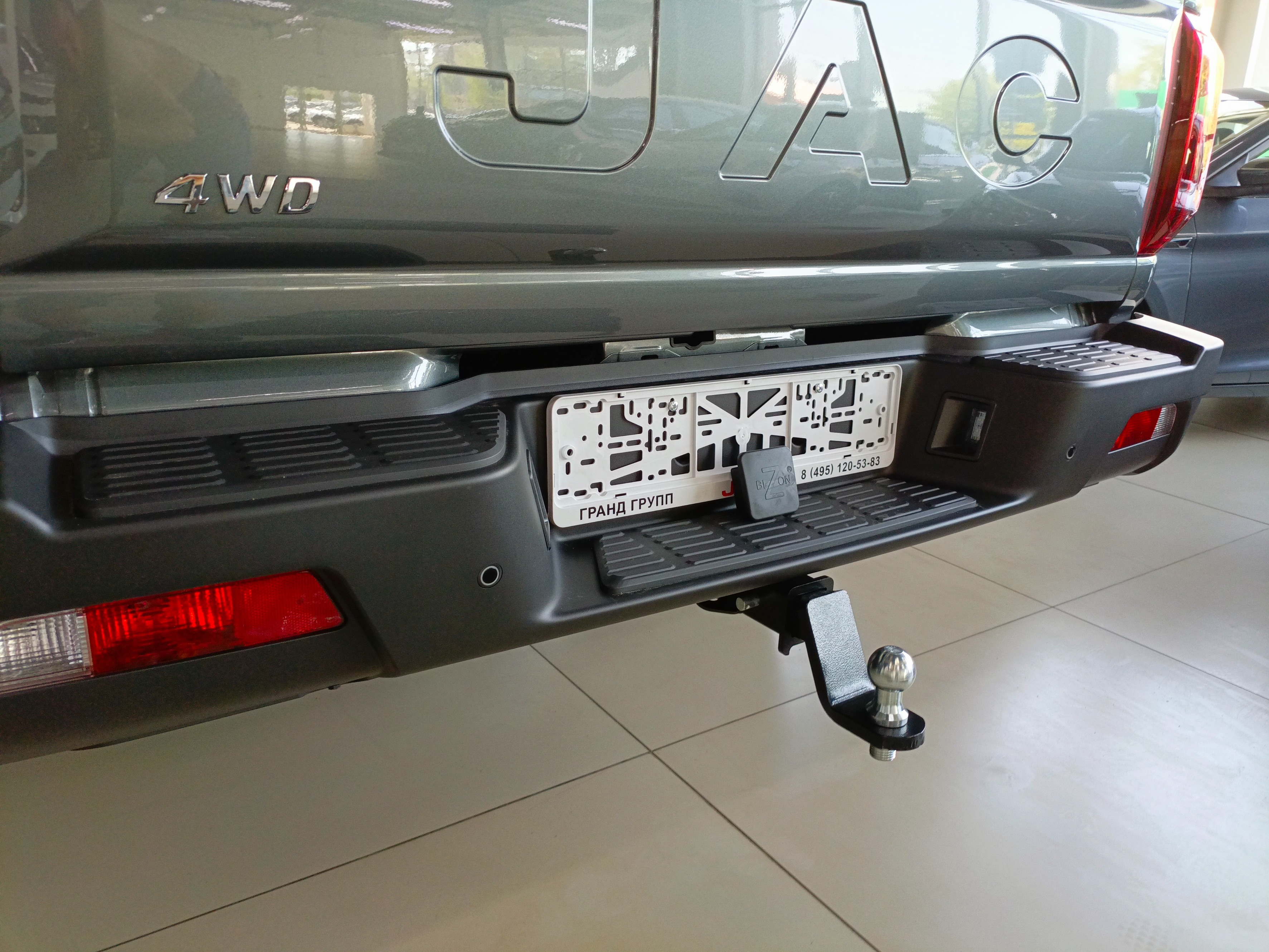 Фаркоп под квадрат 50х50 для JAC T9 2023-2026