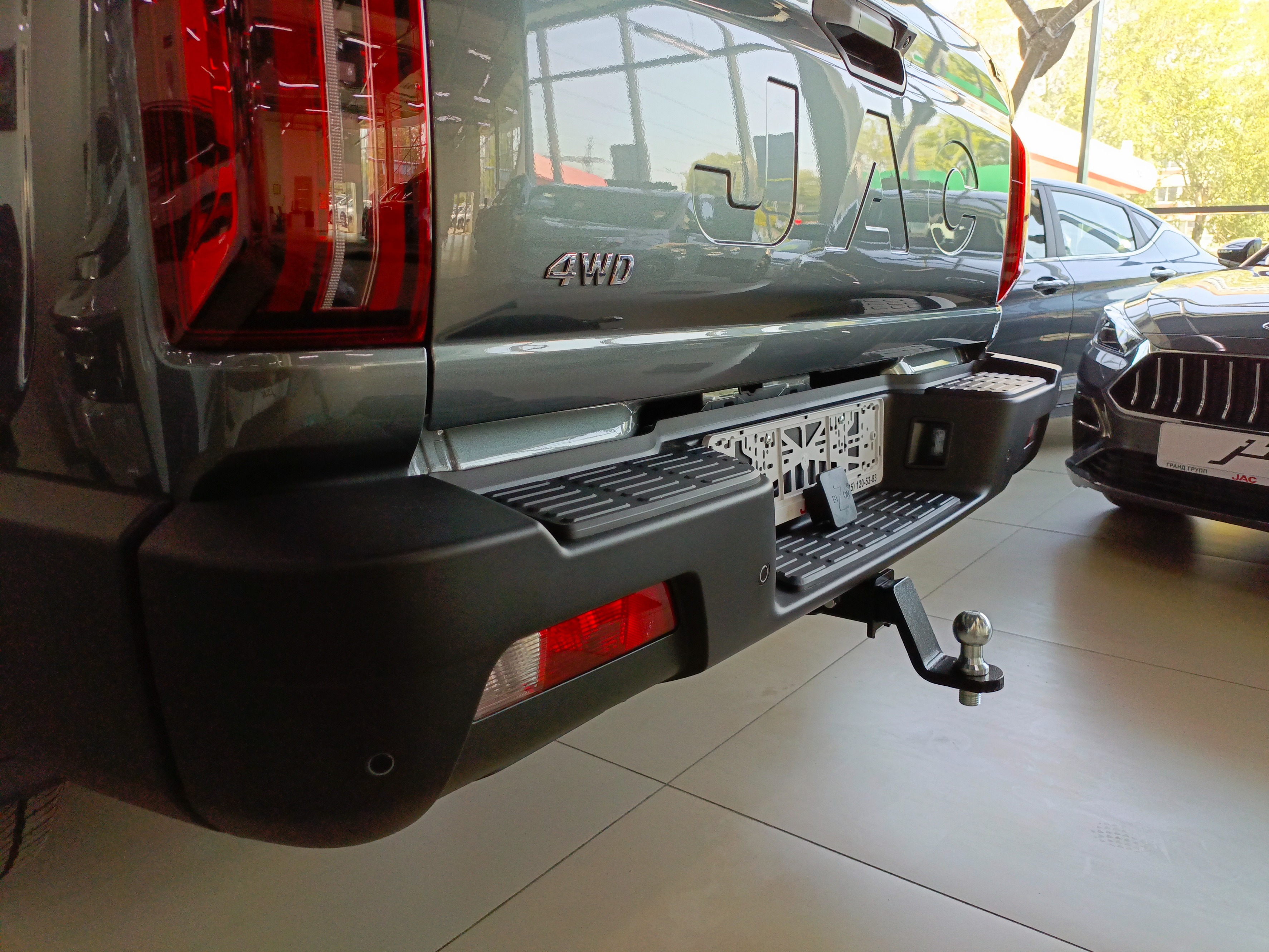 Фаркоп под квадрат 50х50 для JAC T9 2023-2026