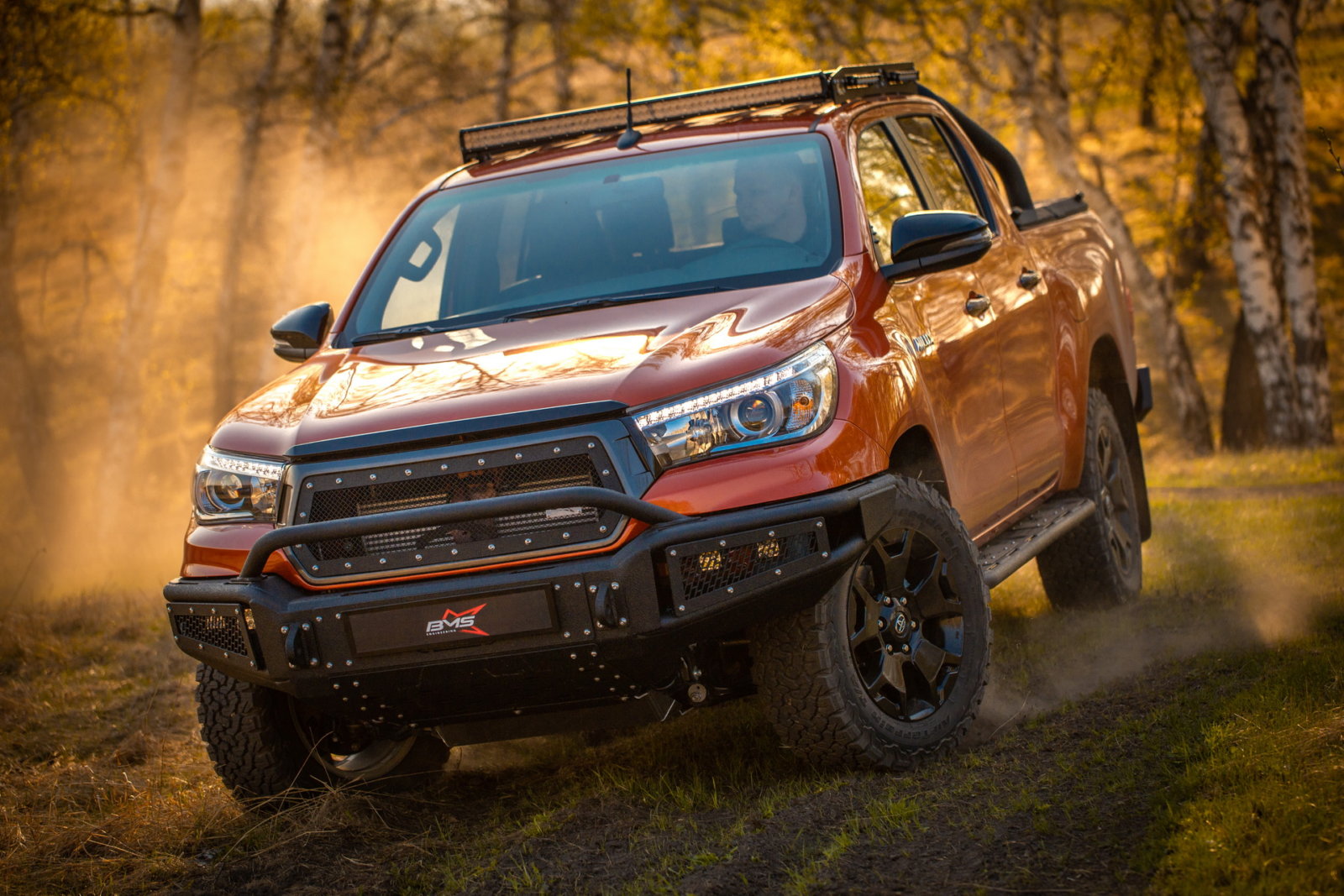 Бампер передний ALFA Hilux VIII Exclusive 2018-2020