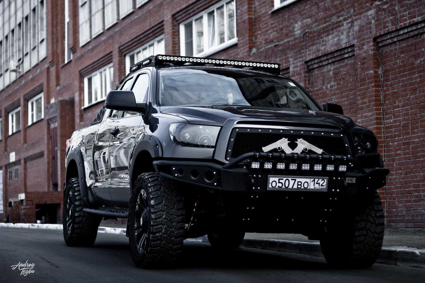 Бампер передний ALFA Tundra II 2007-2013