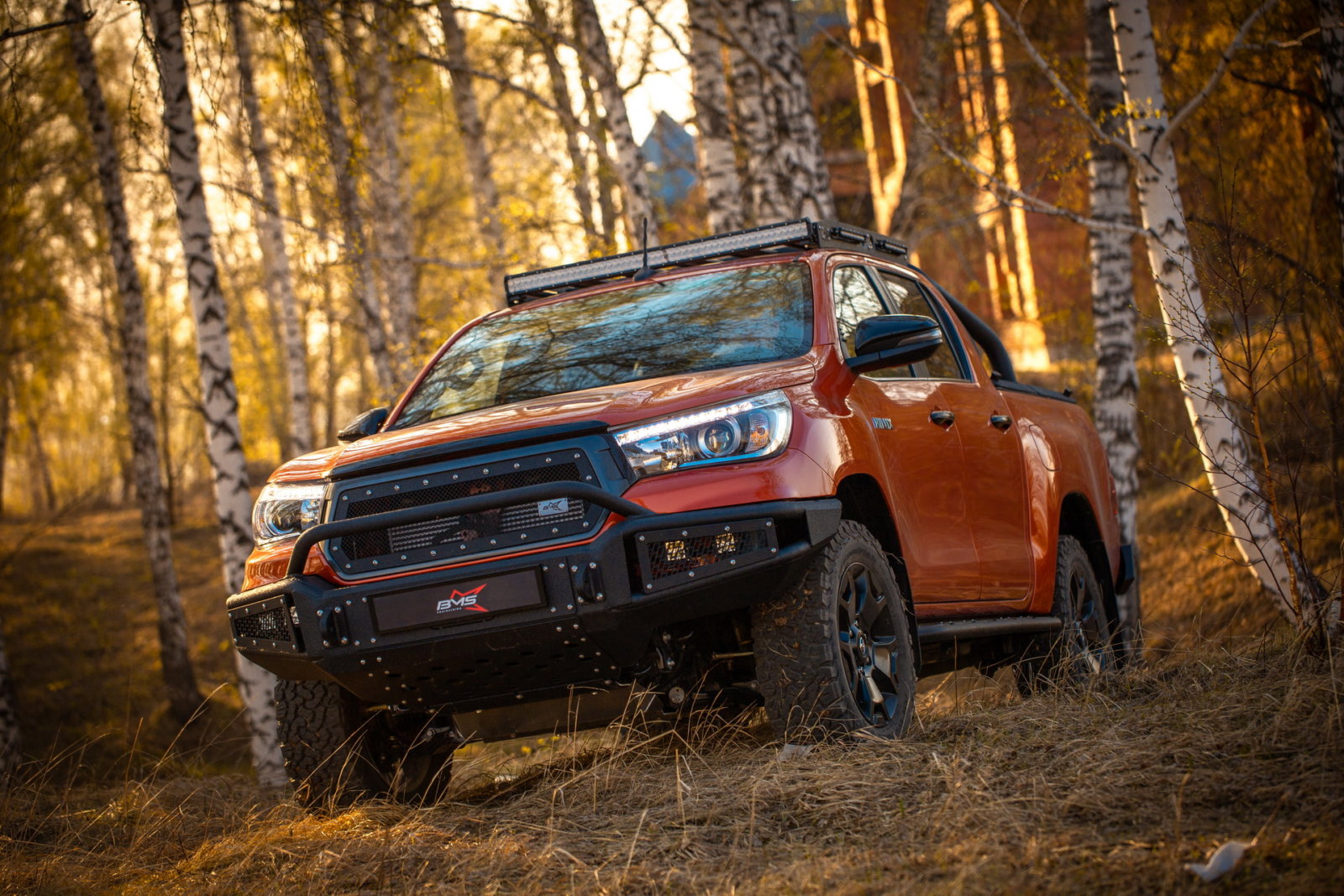 Бампер передний ALFA Hilux VIII Exclusive 2018-2020