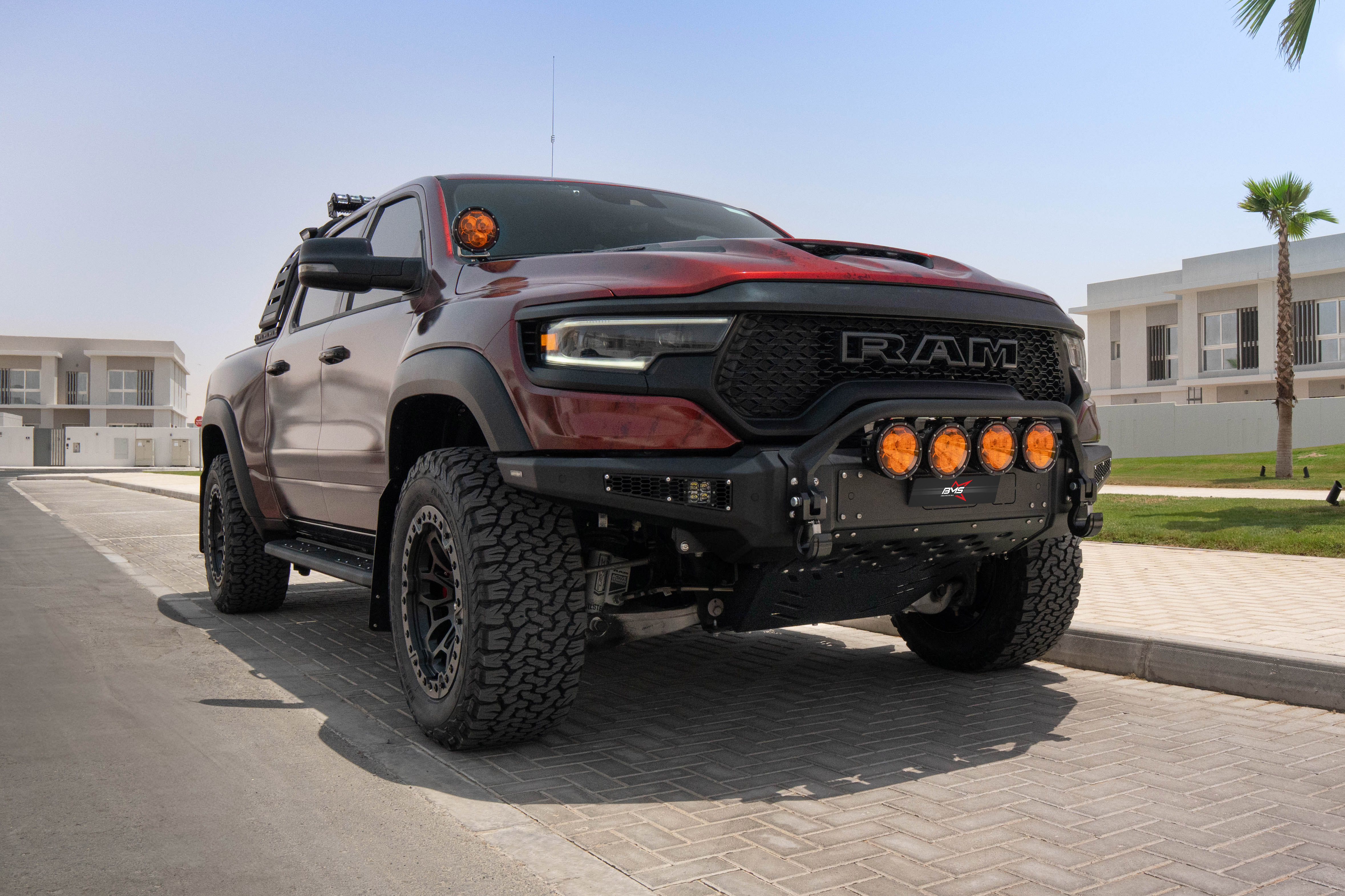 Бампер передний PRO-Line RAM TRX 2020-2024