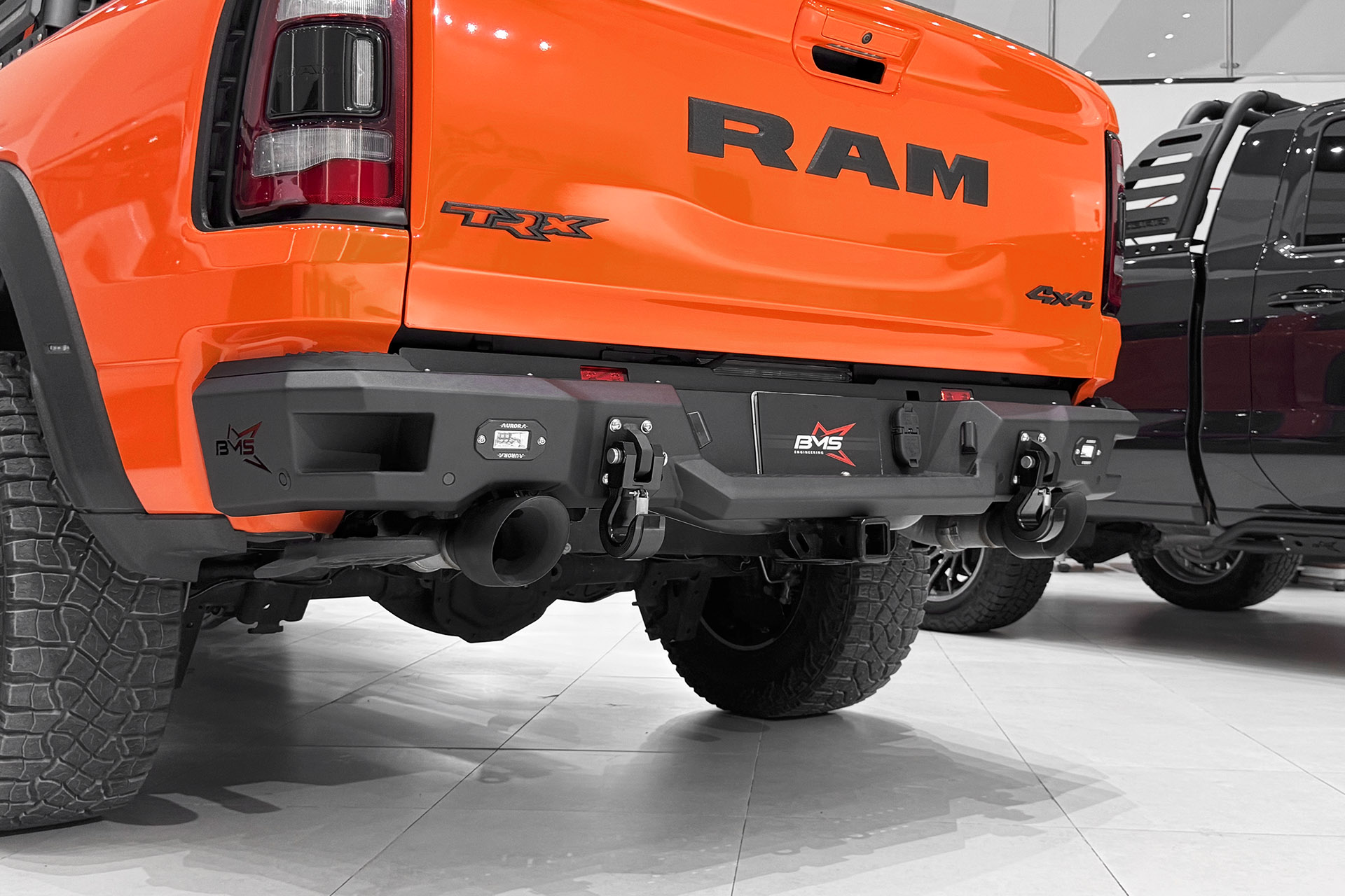 Бампер задний PRO-Line RAM 1500 V/Rebel 2019-2024/TRX 2020-2024
