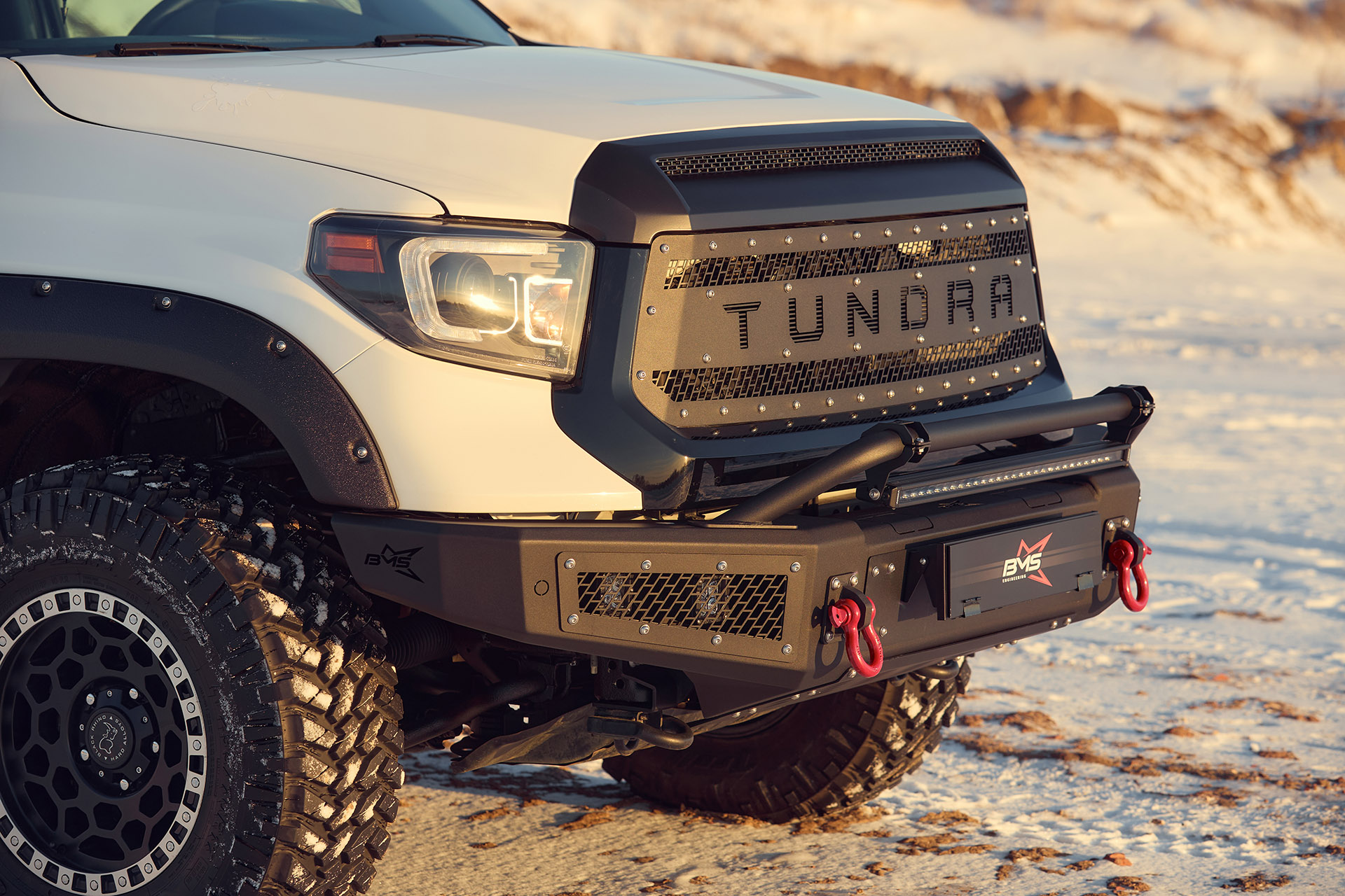 Бампер передний PRO-Line Tundra II рест 2013-2021