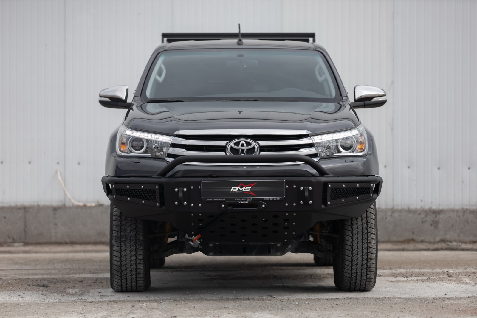 Бампер передний ALFA Hilux VIII 2015-2020