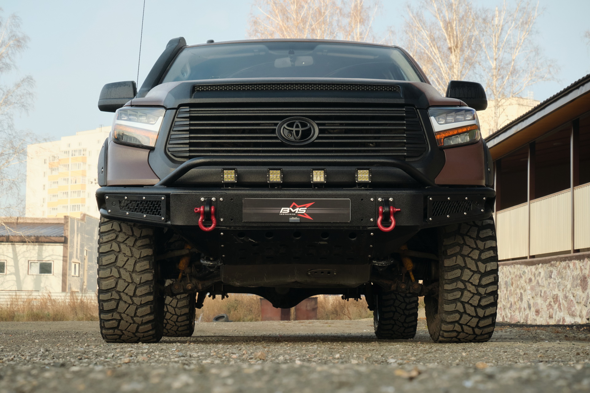 Бампер передний ALFA Tundra II рест 2013-2021