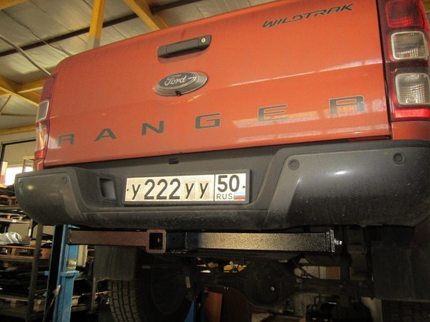 Фаркоп под квадрат 50х50 для Ford Ranger 2011-2022