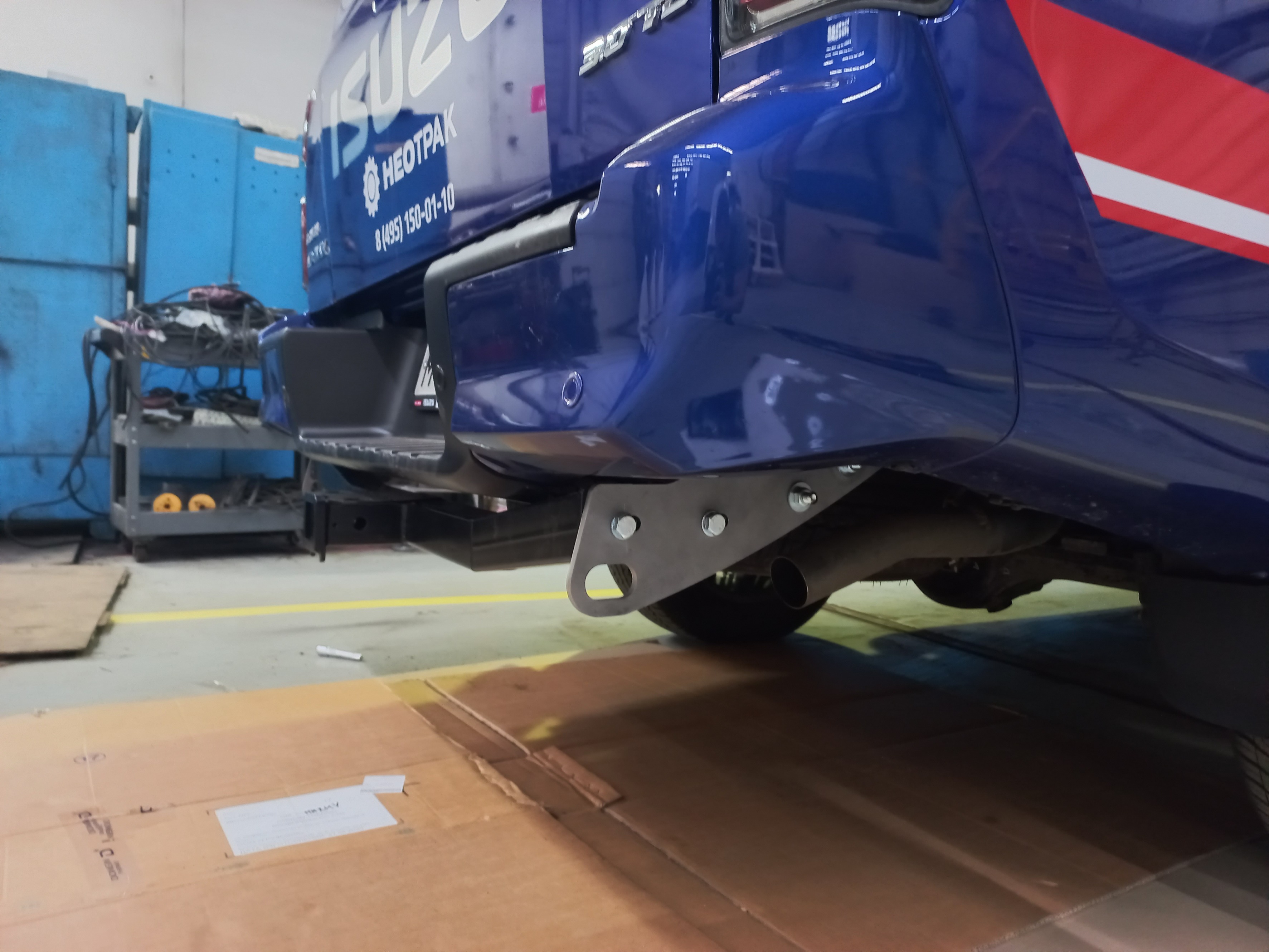 Фаркоп под квадрат 50х50 (Таиланд) для Isuzu D Max 2019-2026