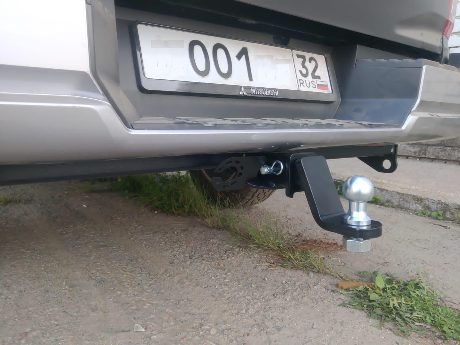 Фаркоп под квадрат 50х50 для Mitsubishi L200 2023-2026