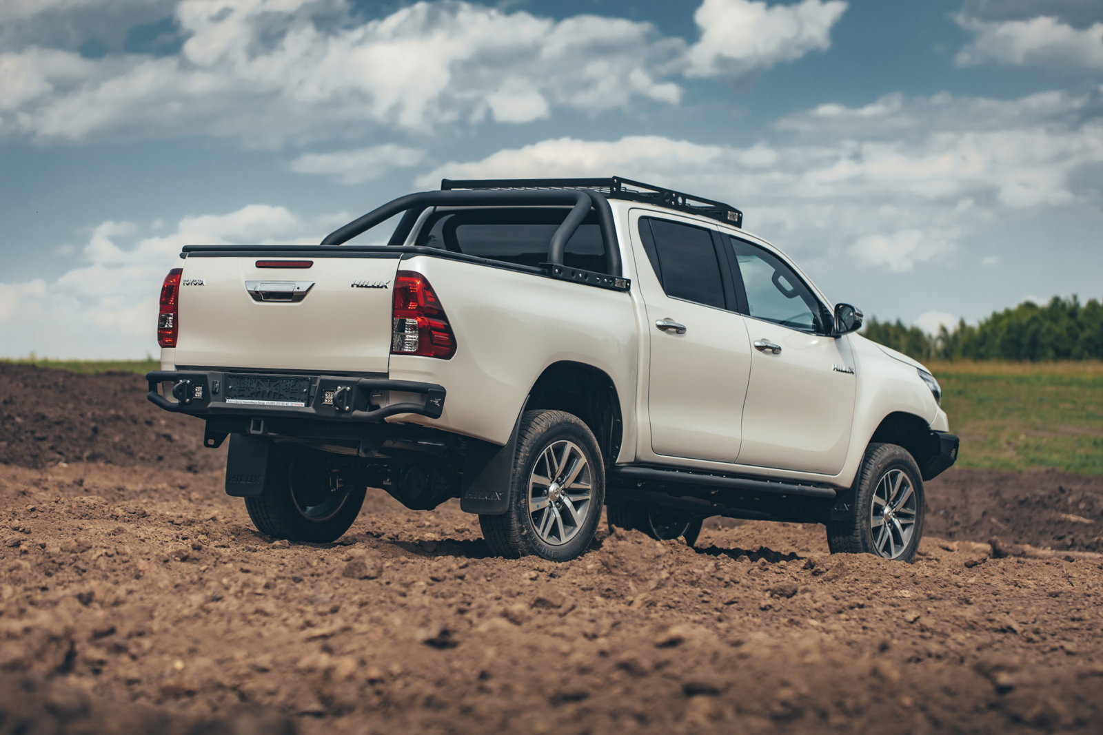 Бампер задний ALFA Hilux VIII 2015-2025