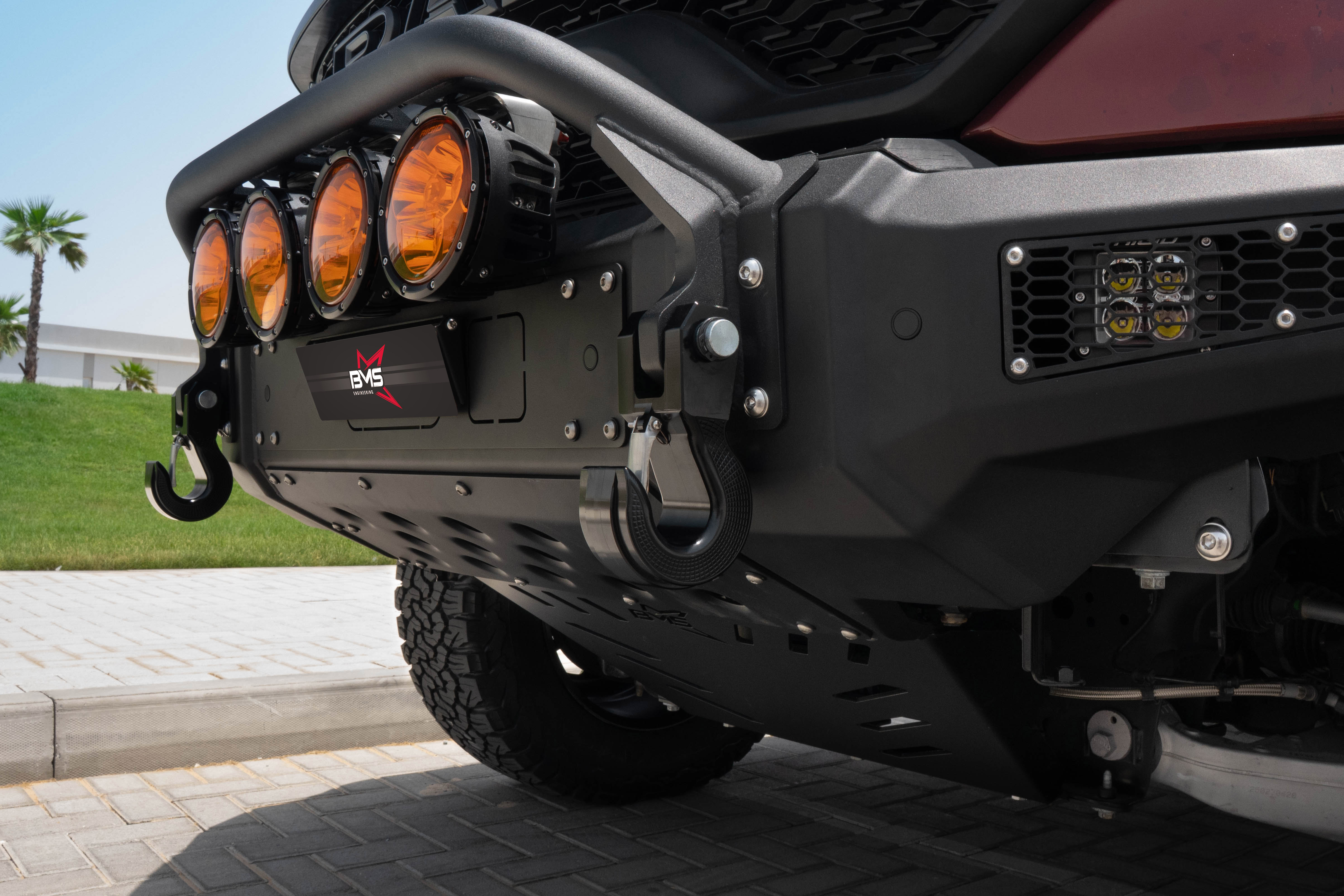 Бампер передний PRO-Line RAM TRX 2020-2024
