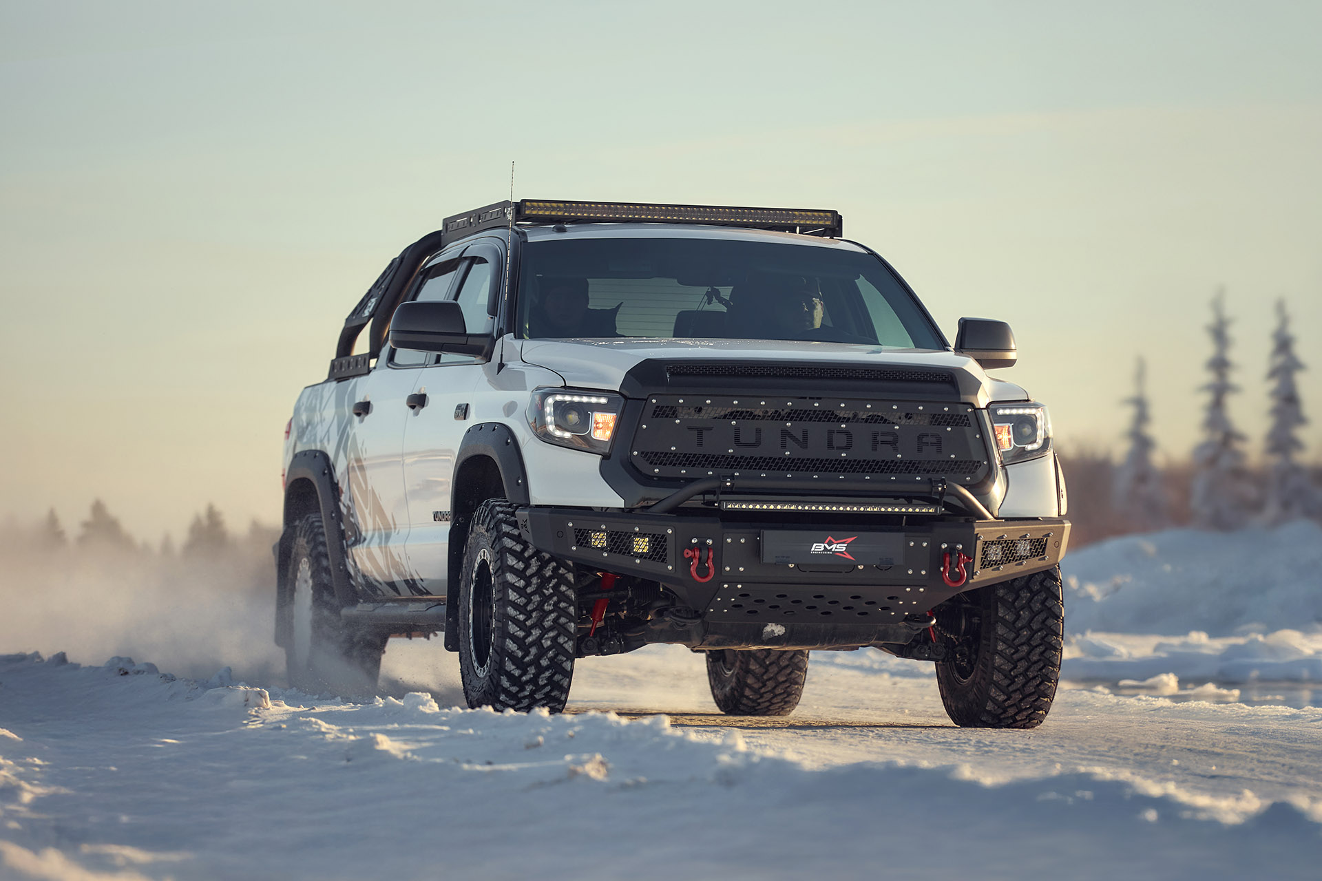 Бампер передний PRO-Line Tundra II рест 2013-2021