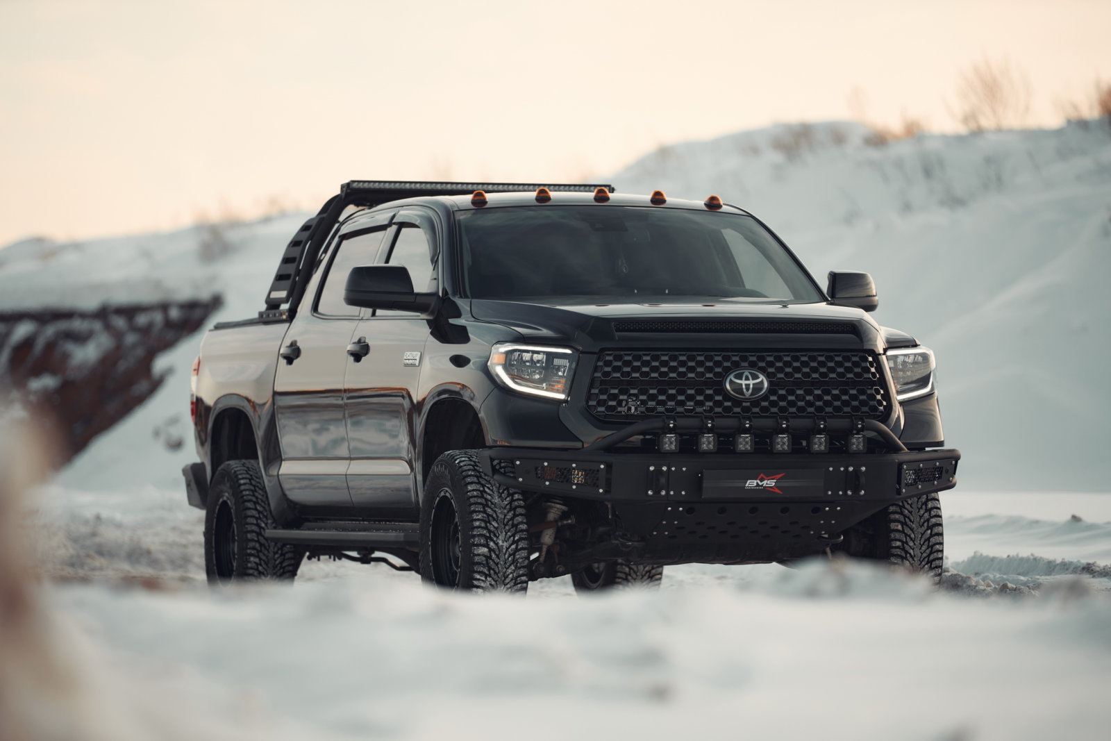 Бампер передний ALFA Tundra II рест 2013-2021