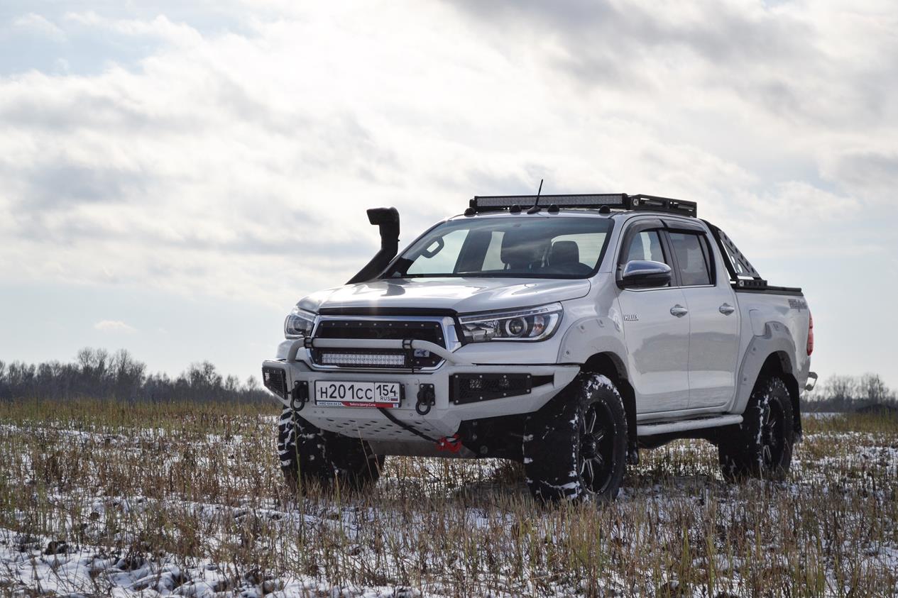 Бампер передний ALFA Hilux VIII Exclusive 2018-2020
