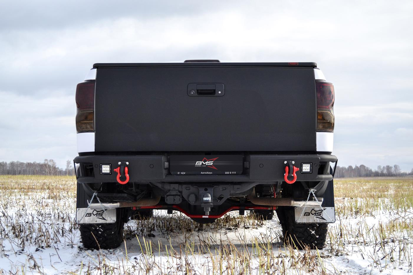 Бампер задний ALFA Tundra II 2007-2013