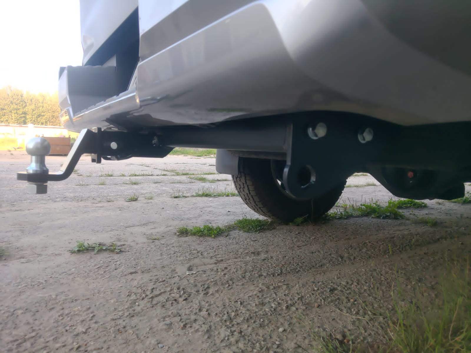 Фаркоп под квадрат 50х50 для Mitsubishi L200 2023-2026