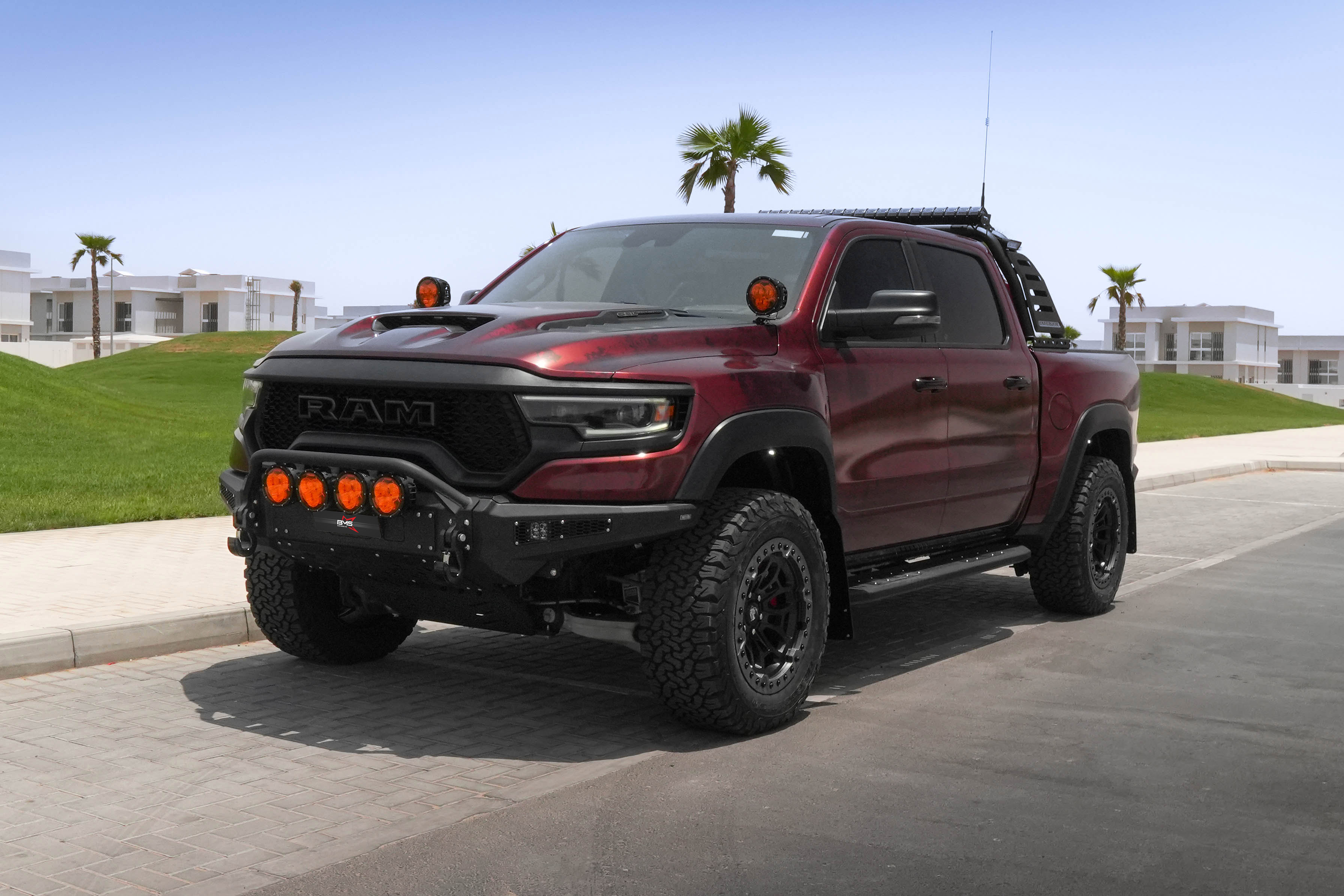 Бампер передний PRO-Line RAM TRX 2020-2024