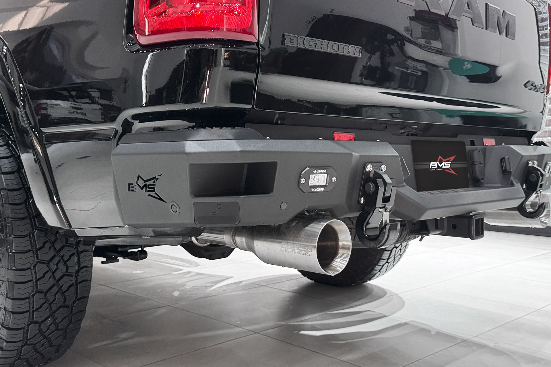 Бампер задний PRO-Line RAM 1500 V 2024-2026