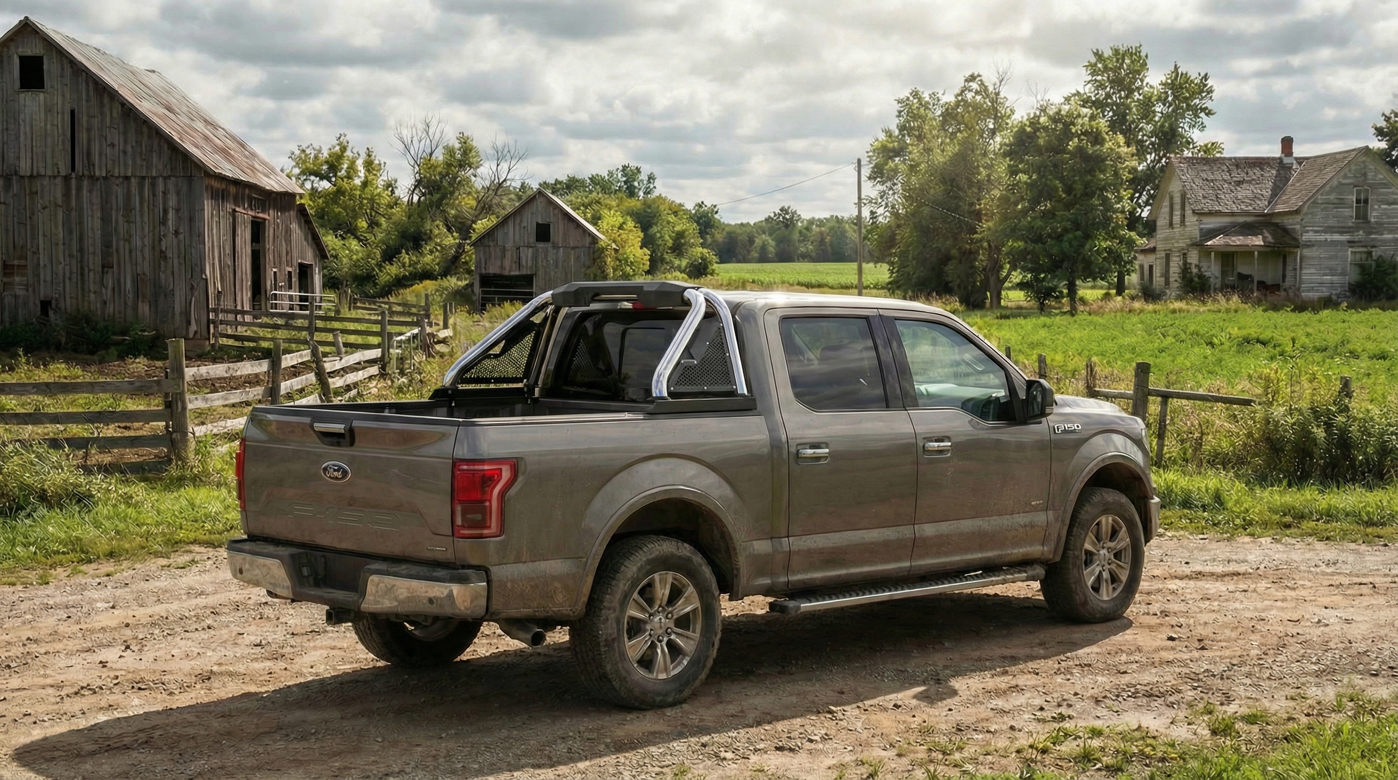 Дуга Black Rhino Desing (нерж. сталь) для F150 XIII 2014-2020