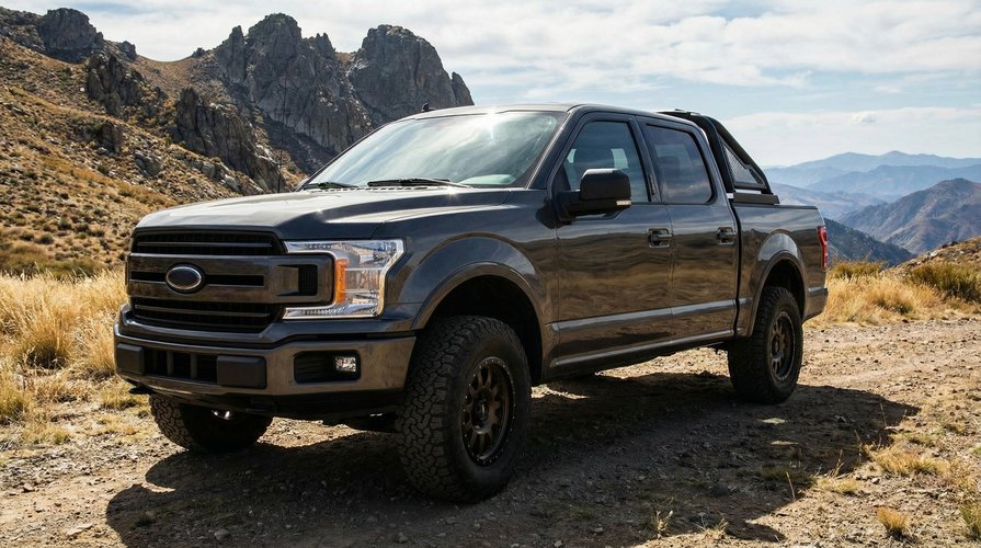 Дуга Black Rhino Desing (черная сталь) для F150 XIII 2014-2020