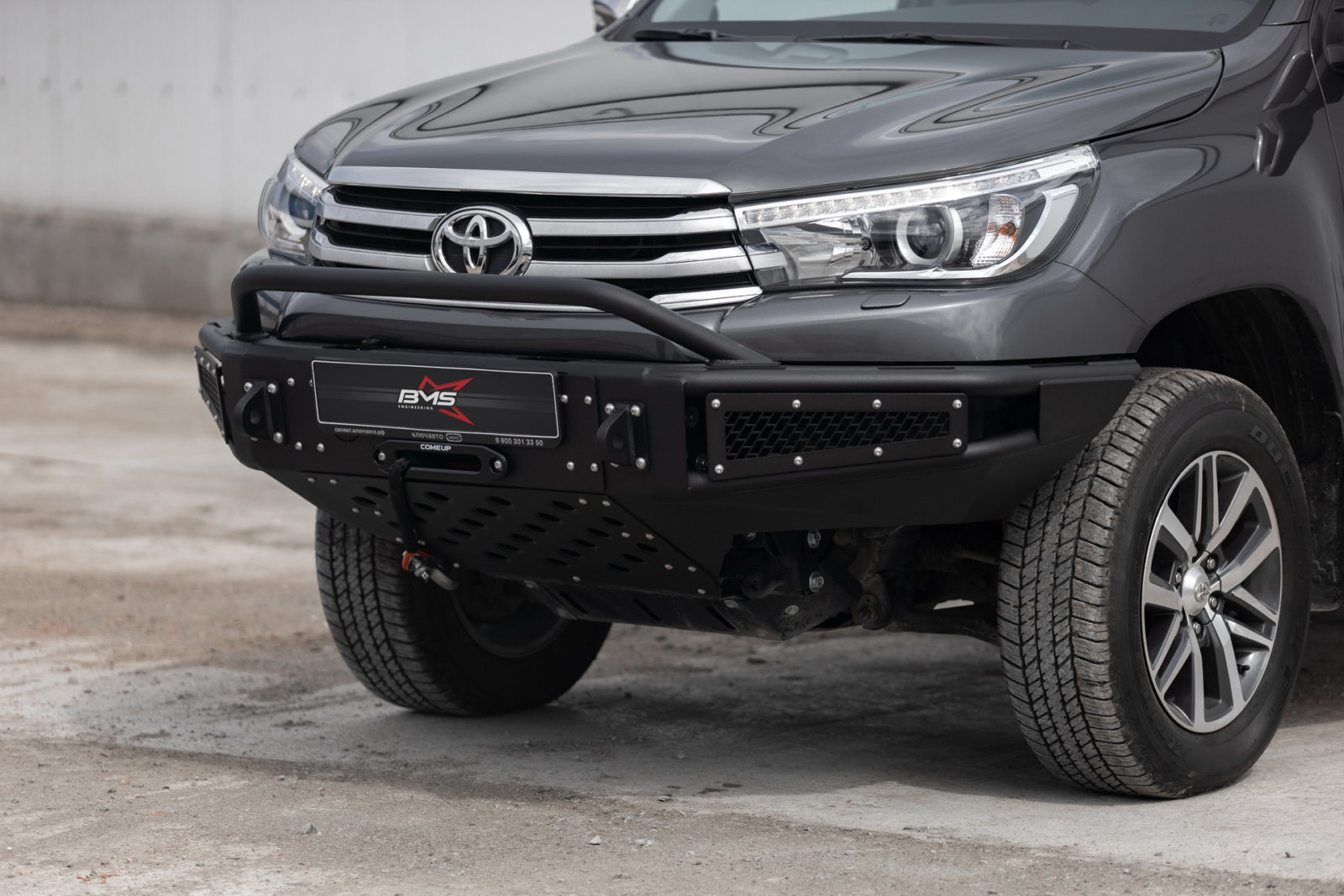 Бампер передний ALFA Hilux VIII 2015-2020