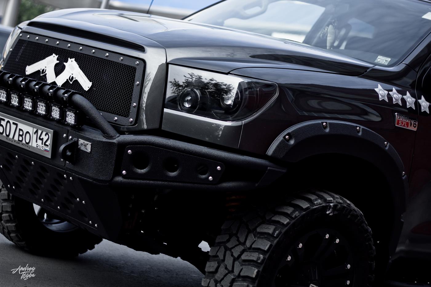 Бампер передний ALFA Tundra II 2007-2013