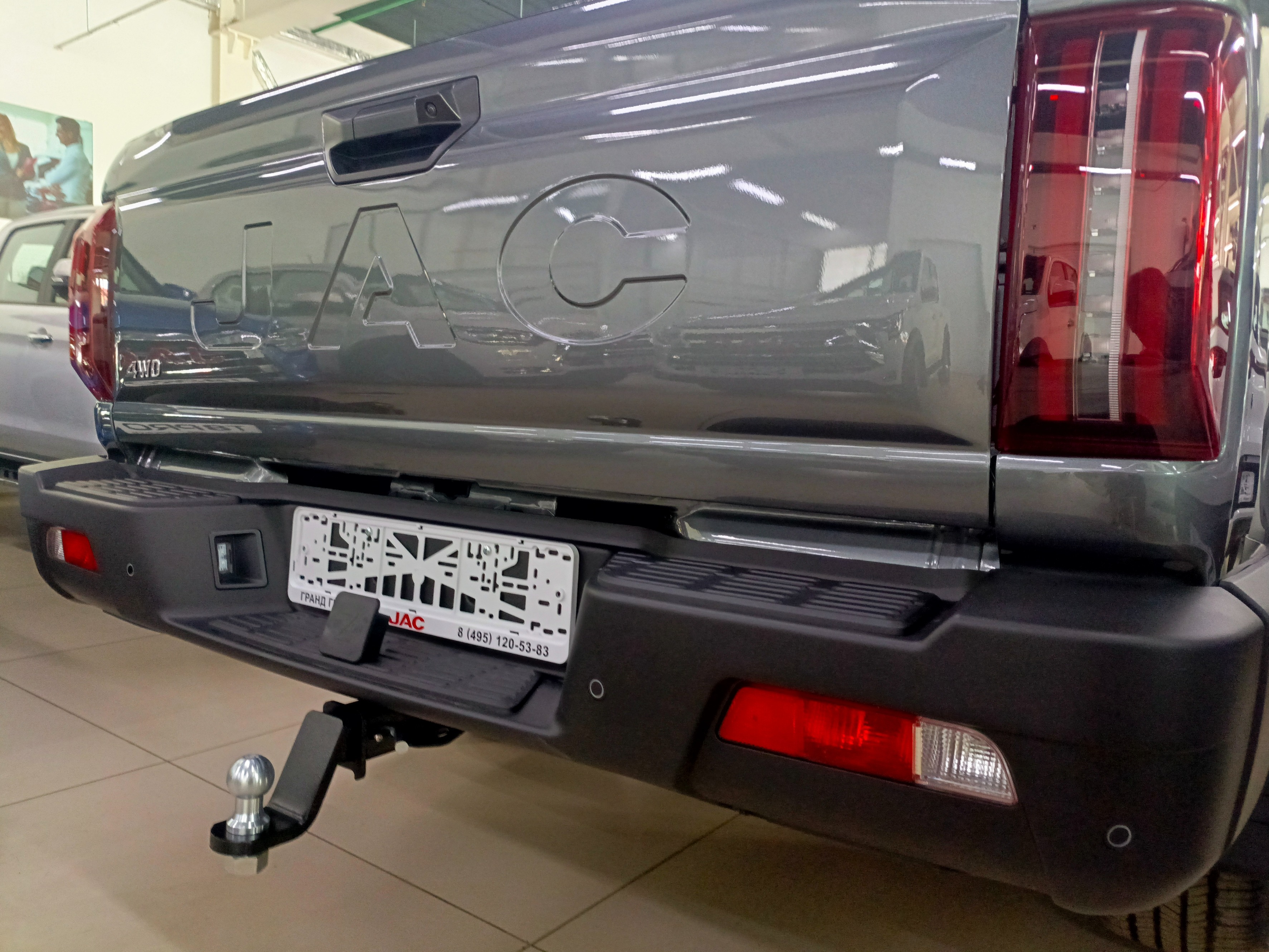 Фаркоп под квадрат 50х50 для JAC T9 2023-2026