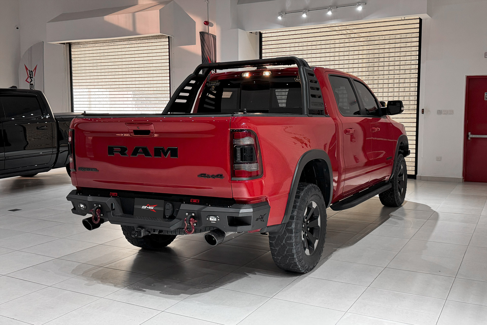 Бампер задний PRO-Line RAM 1500 V/Rebel 2019-2024/TRX 2020-2024