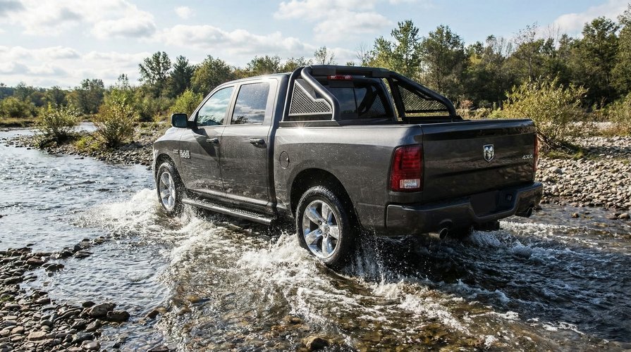 Дуга Black Rhino Desing (черная сталь) для RAM 1500 IV (DS/DJ) 2009-2024
