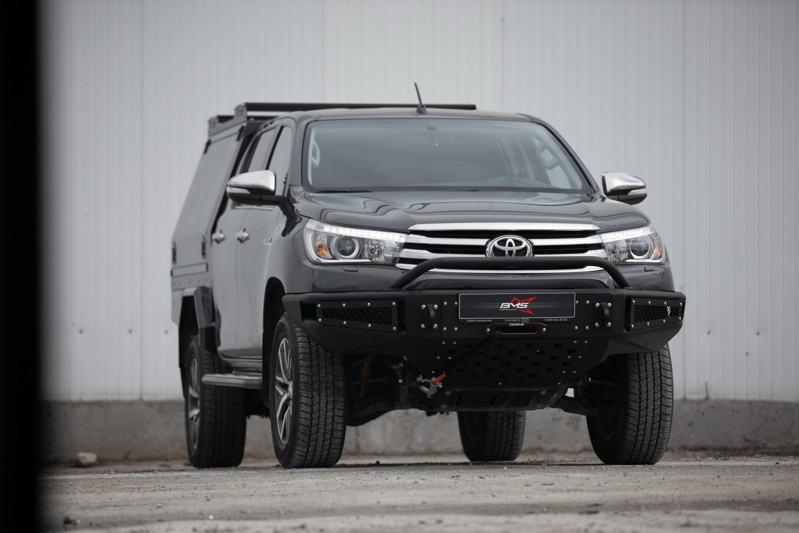 Бампер передний ALFA Hilux VIII 2015-2020