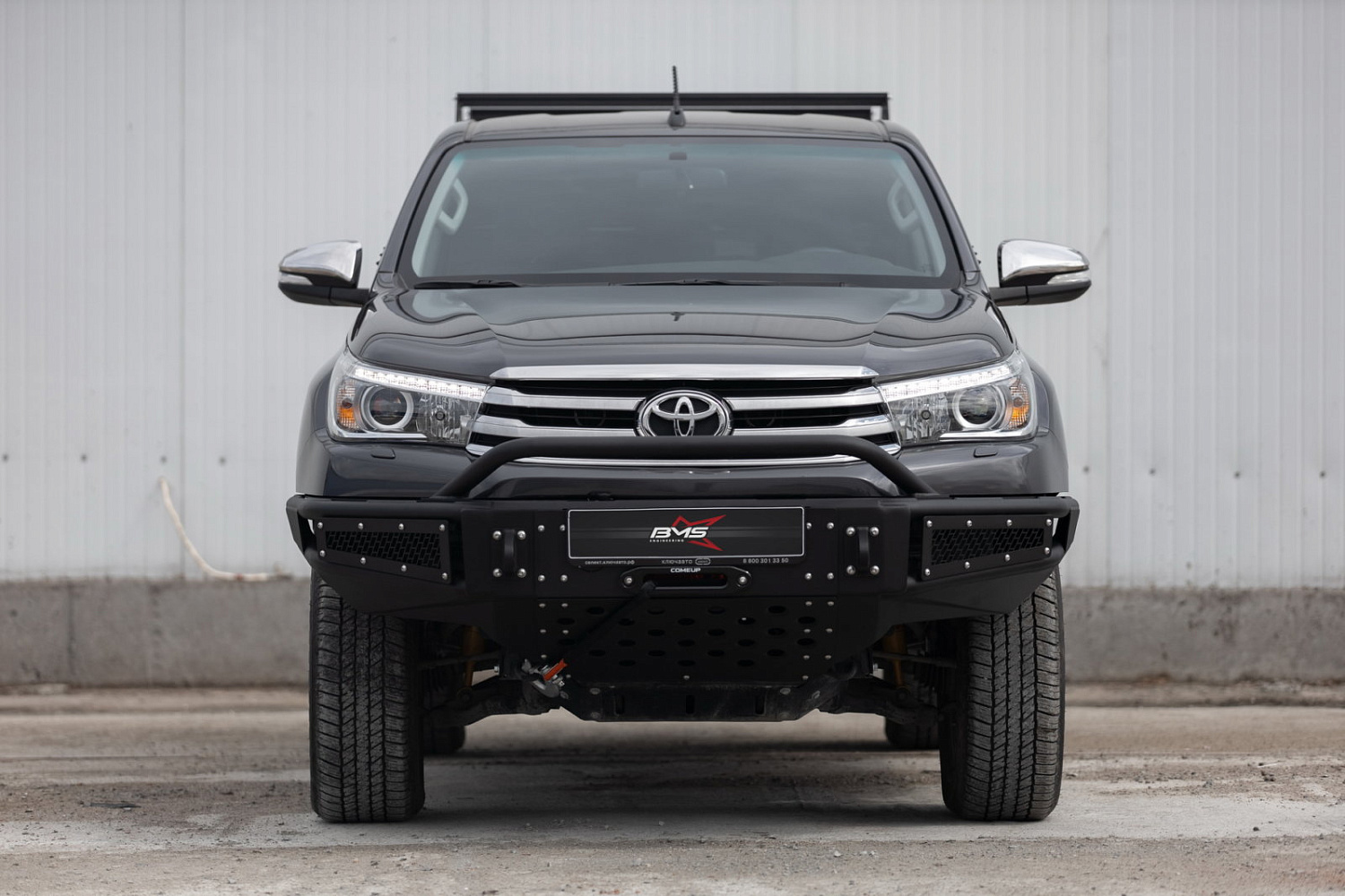 Бампер передний ALFA Hilux VIII 2015-2020