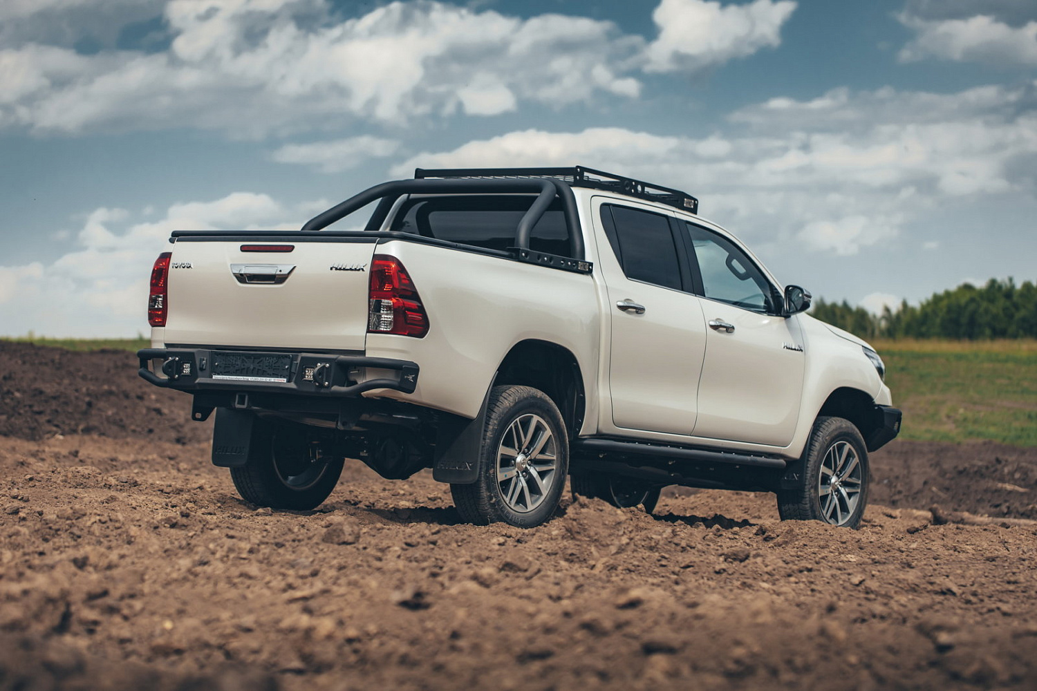 Бампер задний ALFA Hilux VIII 2015-2025