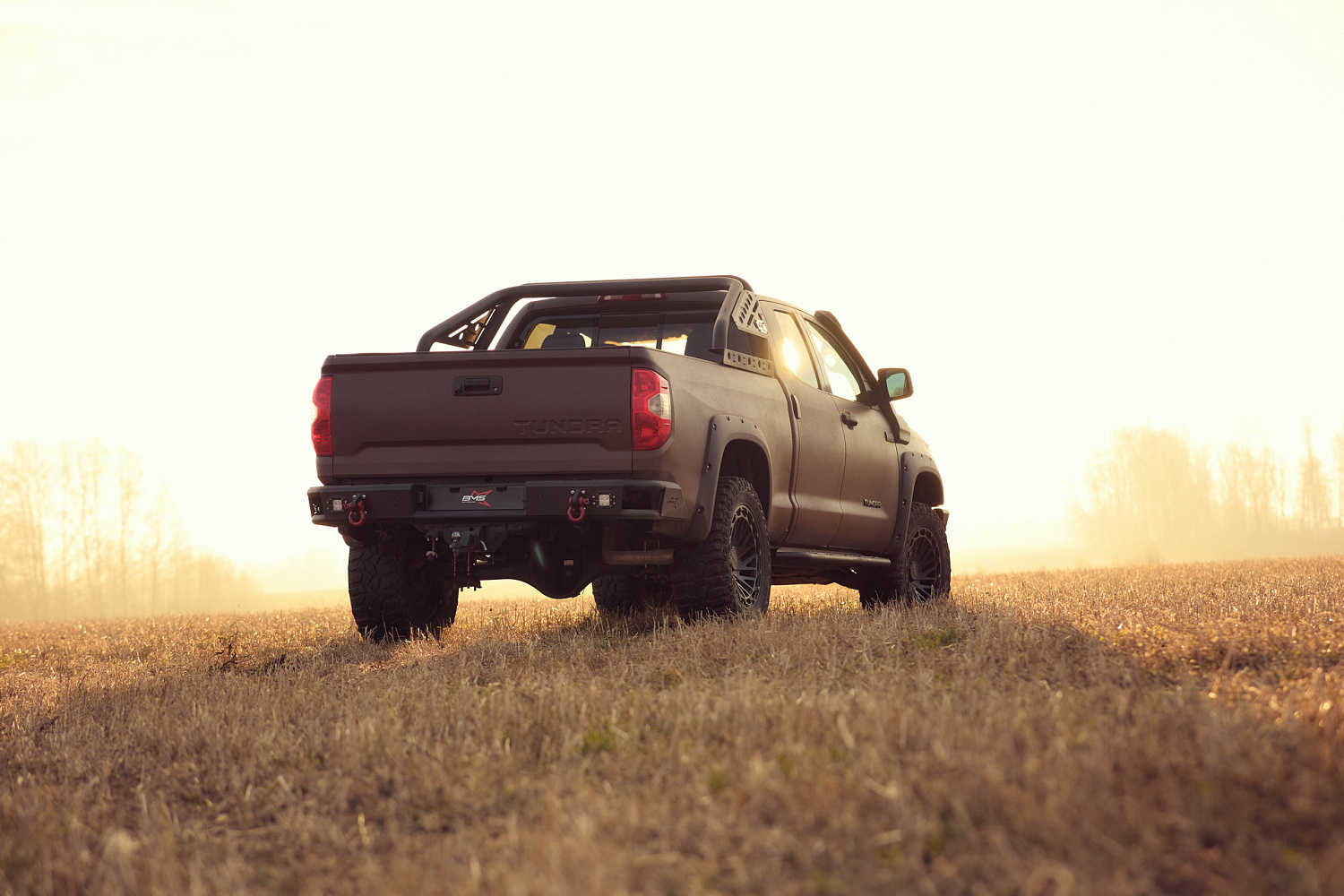 Бампер задний ALFA Tundra II рест 2013-2021