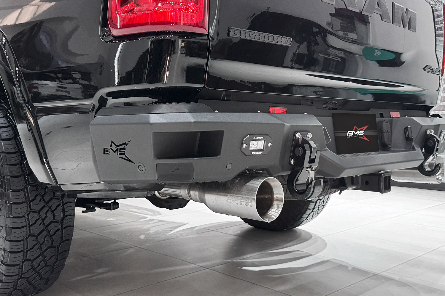 Бампер задний PRO-Line RAM 1500 V 2024-2026