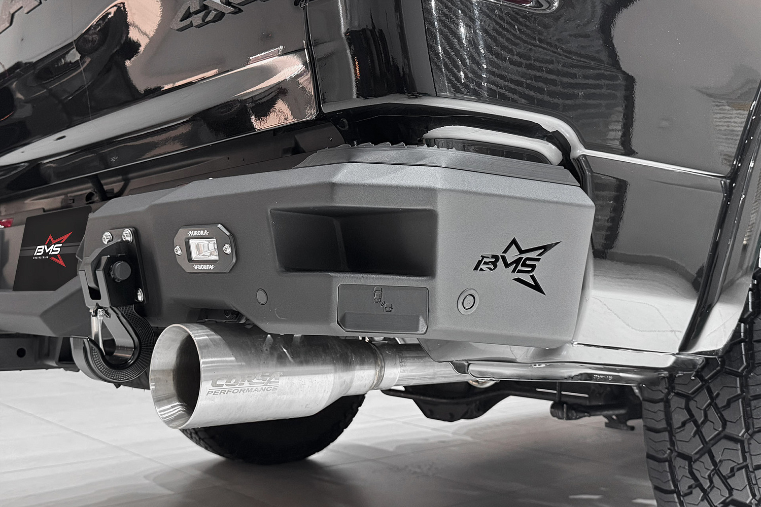 Бампер задний PRO-Line RAM 1500 V 2024-2026