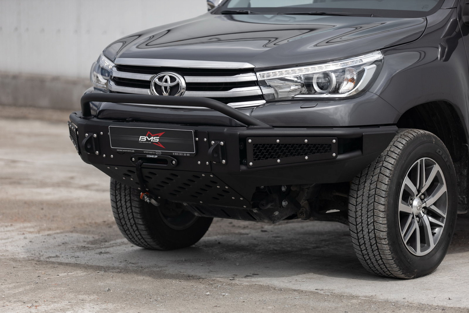 Бампер передний ALFA Hilux VIII 2015-2020