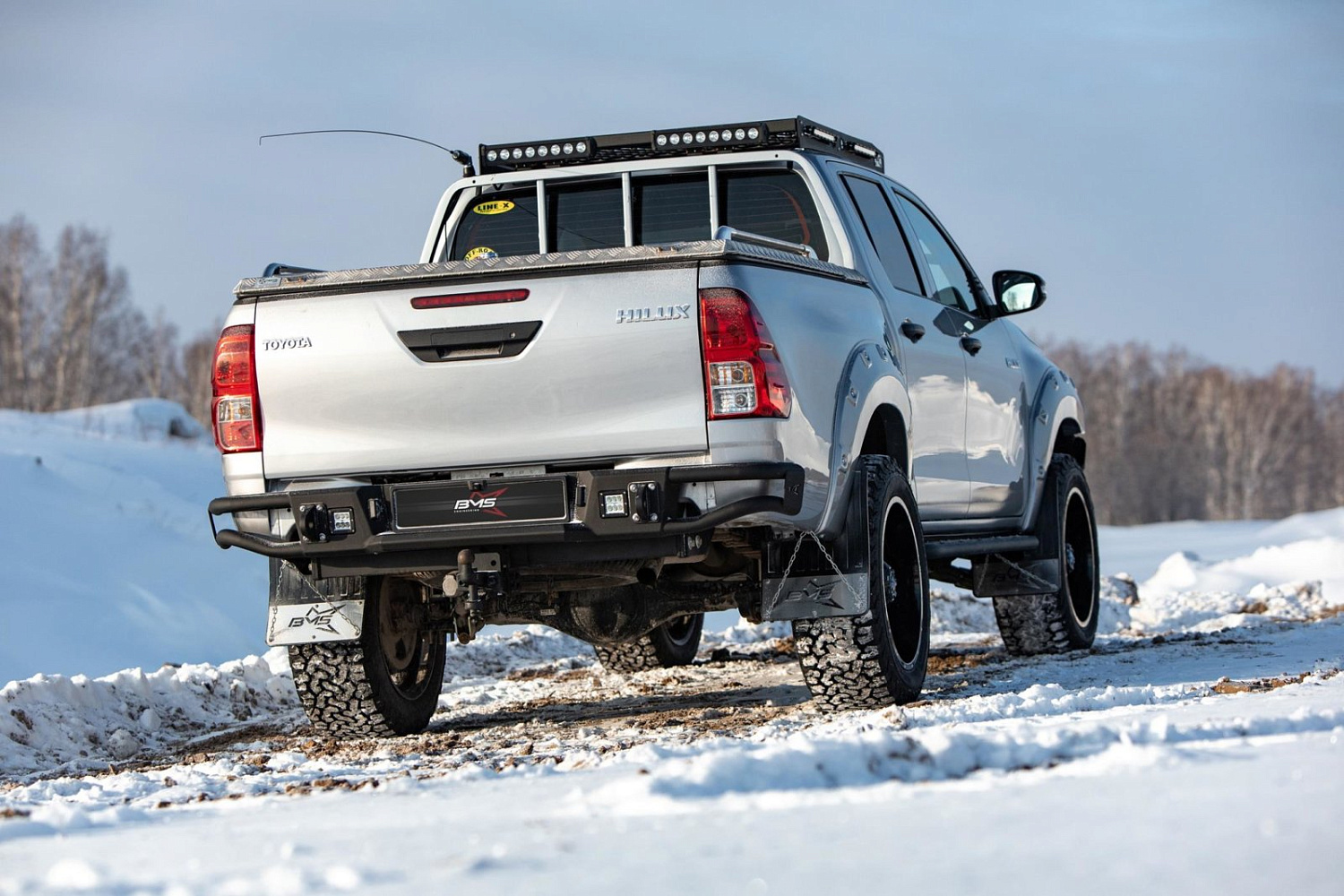 Бампер задний ALFA Hilux VIII 2015-2025