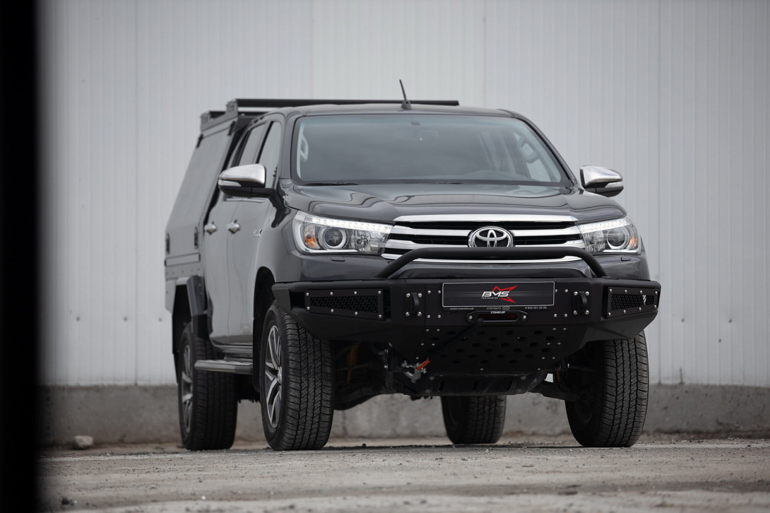Бампер передний ALFA Hilux VIII 2015-2020